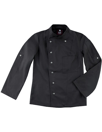 CG Workwear - Ladies´ Chef Jacket Turin Classic - Black
