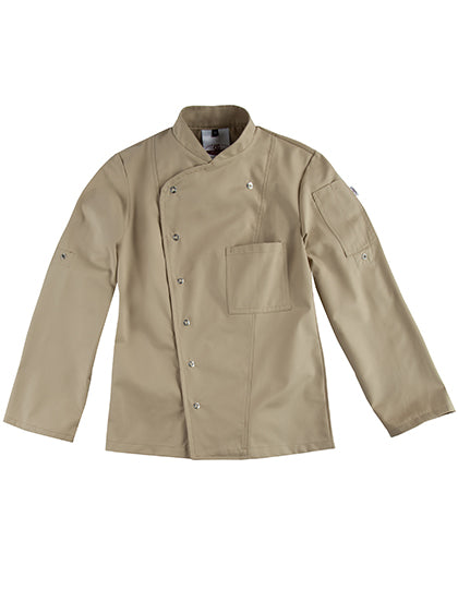CG Workwear - Ladies´ Chef Jacket Turin Classic - Khaki