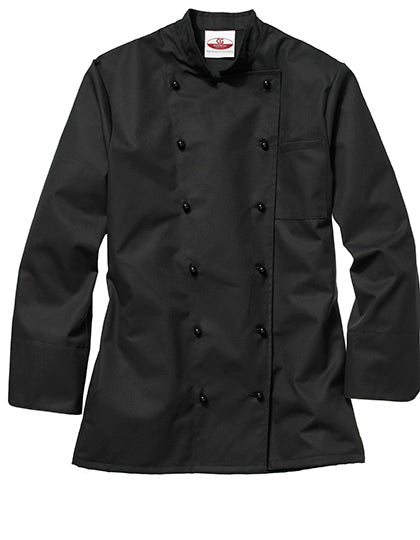 CG Workwear - Men´s Chef Jacket Rimini - Black