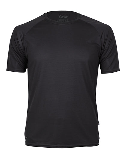 CONA SPORTS - Rainbow Tech Tee - Anthracite