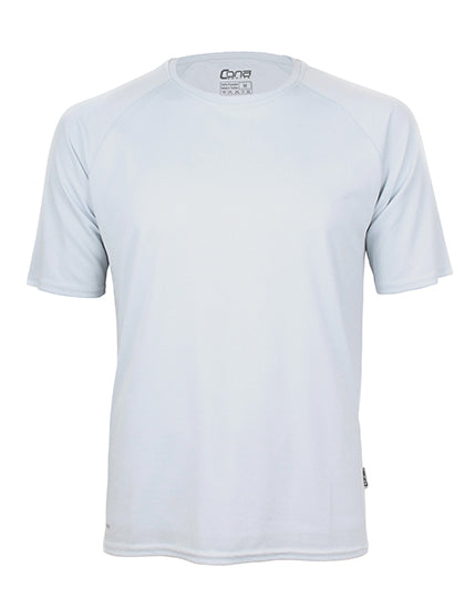 CONA SPORTS - Rainbow Tech Tee - Ice Grey