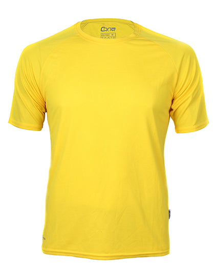 CONA SPORTS - Rainbow Tech Tee - Sun Yellow