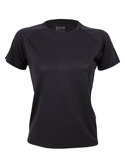 CONA SPORTS - Ladies´ Rainbow Tech Tee - Anthracite