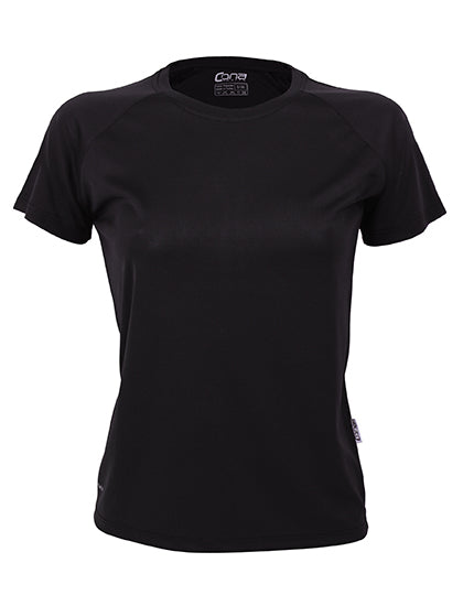 CONA SPORTS - Ladies´ Rainbow Tech Tee - Black