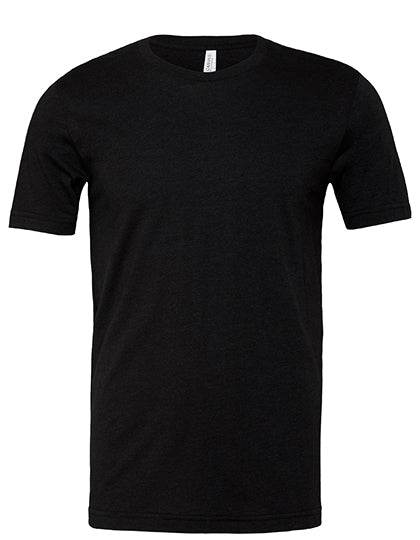 Bella+Canvas - Unisex Heather Short Sleeve T-shirt - Heather Black