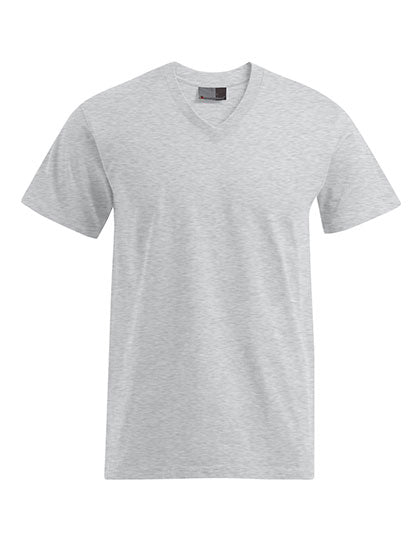 Promodoro - Premium V-Neck-T - Sports Grey (Heather)