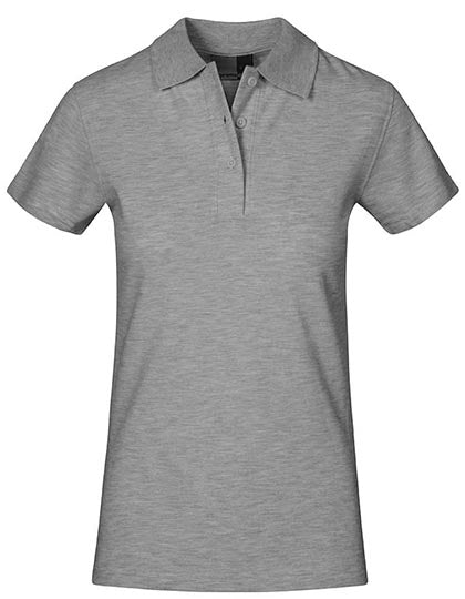 Promodoro - Women´s Superior Polo - Sports Grey (Heather)