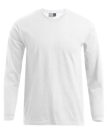 Promodoro - Men´s Premium-T Long Sleeve - White