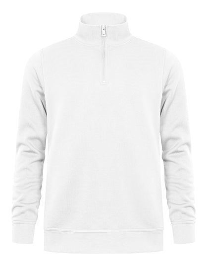 Promodoro - Unisex Troyer Side Pocket - White