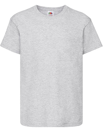 Fruit of the Loom - Kids´ Original T - Heather Grey