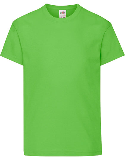Fruit of the Loom - Kids´ Original T - Lime