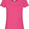 Fruit Of The Loom – Original Dames T-Shirt – Fuchsia