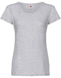 Fruit Of The Loom – Original Dames T-Shirt – Heather Grey