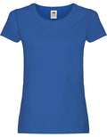 Fruit Of The Loom – Original Dames T-Shirt – Royal Blue