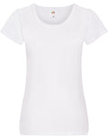 Fruit Of The Loom – Original Dames T-Shirt – White