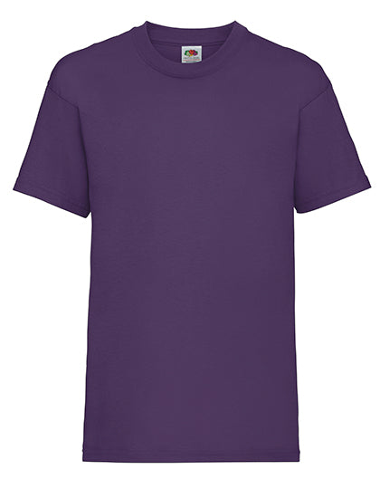 Fruit Of The Loom - Valueweight Kinder T-Shirt Ronde Hals - Purple