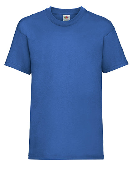 Fruit Of The Loom - Valueweight Kinder T-Shirt Ronde Hals - Royal Blue