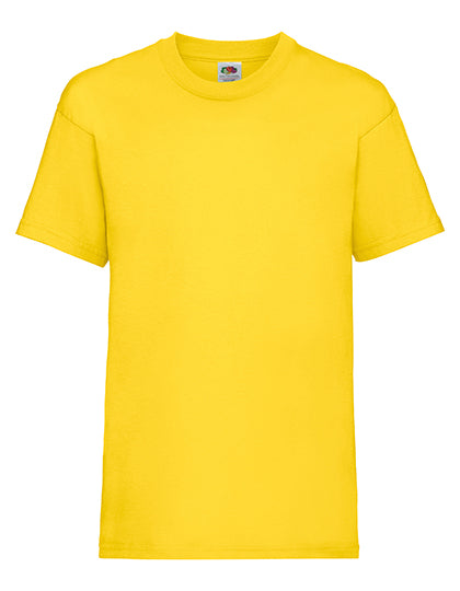 Fruit Of The Loom - Valueweight Kinder T-Shirt Ronde Hals - Yellow