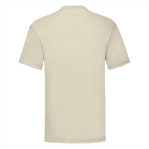 Fruit of the Loom Valueweight T-shirt Natural — achter