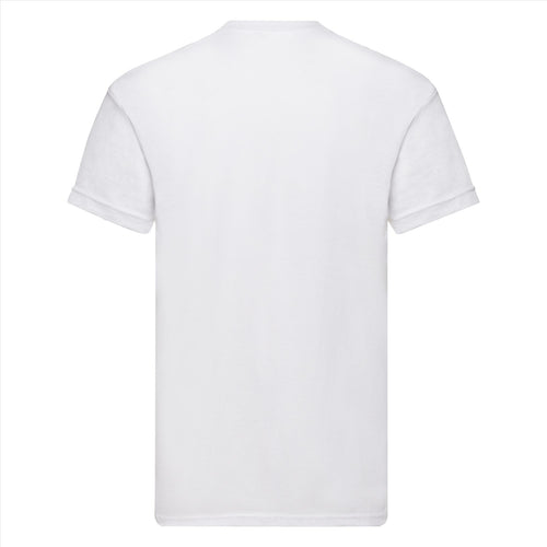Fruit of the Loom Valueweight T-shirt White — achter