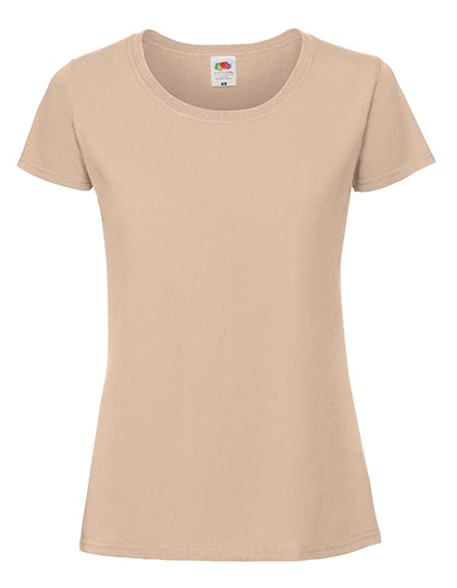 Fruit of the Loom - Ladies Iconic 195 Ringspun T - Desert Sand
