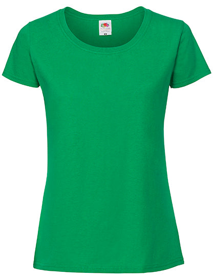 Fruit of the Loom - Iconic 195 Dames T-Shirt - Kelly Green
