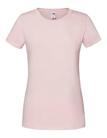 Fruit of the Loom - Iconic 195 Dames T-Shirt - Powder Rose