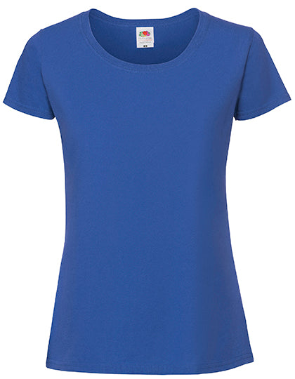 Fruit of the Loom - Iconic 195 Dames T-Shirt - Royal Blue