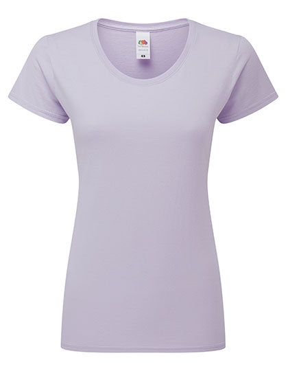 Fruit of the Loom - Ladies Iconic 195 Ringspun T - Soft Lavender
