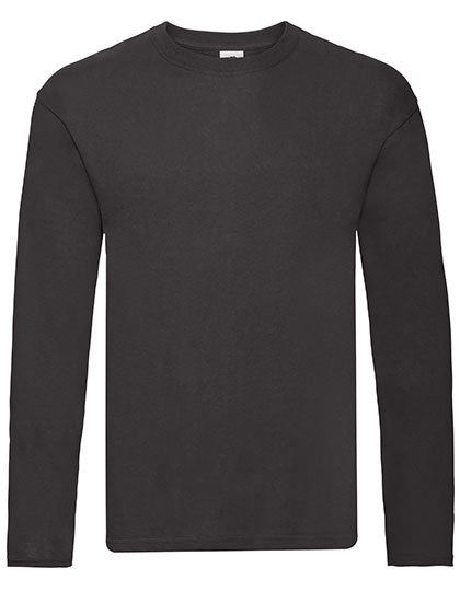 Fruit Of The Loom - Original Longsleeve T-Shirt - Black