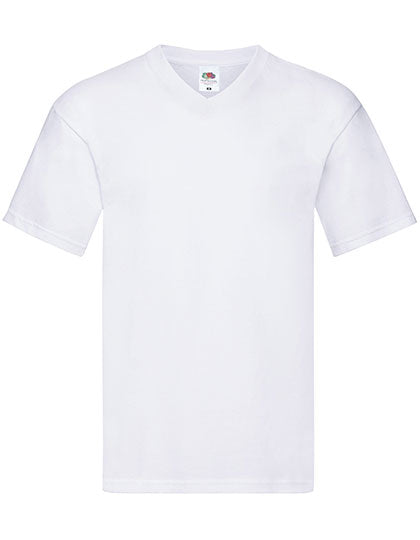 Fruit of the Loom - Original V-Hals - White