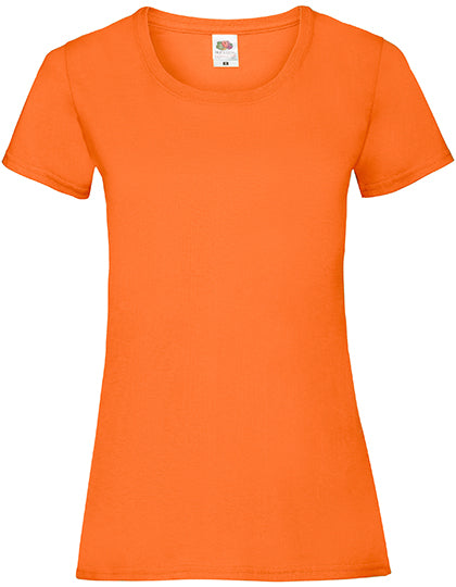 Fruit of the Loom - Dames Valueweight T-shirt - Orange