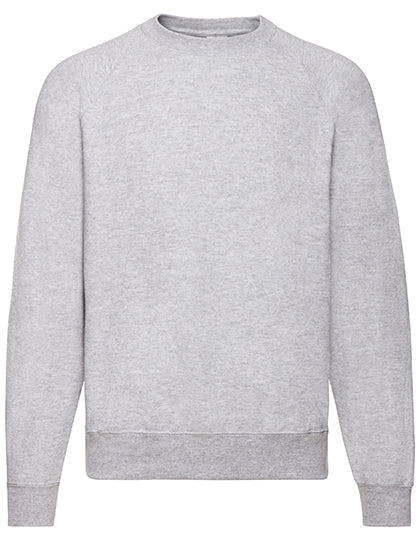 Fruit of the Loom - Classic Raglan Sweater - Heather Grey