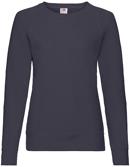 Fruit of the Loom - Ladies´ Lightweight Raglan Sweat - Deep Navy