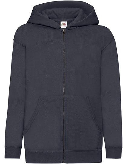 Fruit of the Loom - Kids´ Classic Hooded Sweat Jacket - Deep Navy