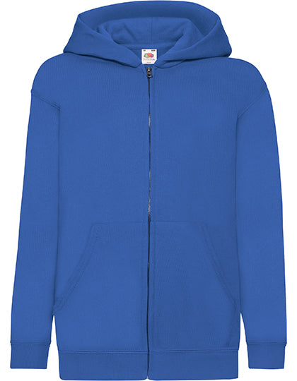 Fruit of the Loom - Kids´ Classic Hooded Sweat Jacket - Royal Blue