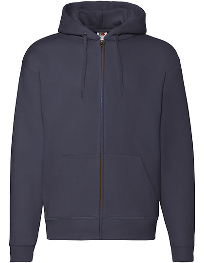 Fruit of the Loom - Premium Hooded Sweat Jacket - Deep Navy M (uitverkoop)