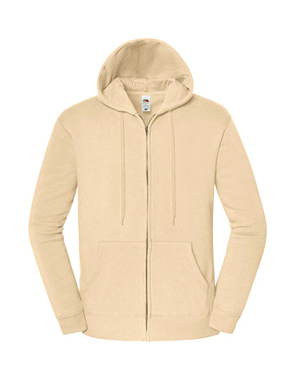 Fruit of the Loom - Iconic Premium Hooded Sweat Jacket - Desert Sand