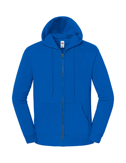 Fruit of the Loom - Iconic Premium Hooded Sweat Jacket - Royal Blue
