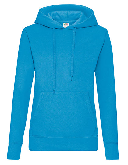 Fruit of the Loom - Lady-Fit Classic Hoodie - Azure Blue