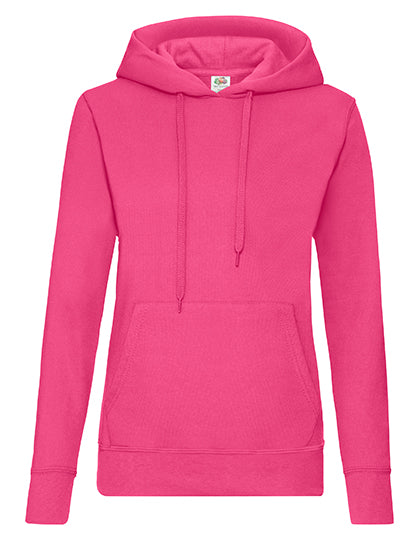 Fruit of the Loom - Lady-Fit Classic Hoodie - Fuchsia