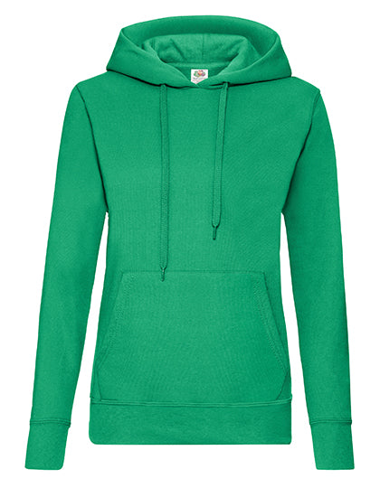Fruit of the Loom - Lady-Fit Classic Hoodie - Kelly Green