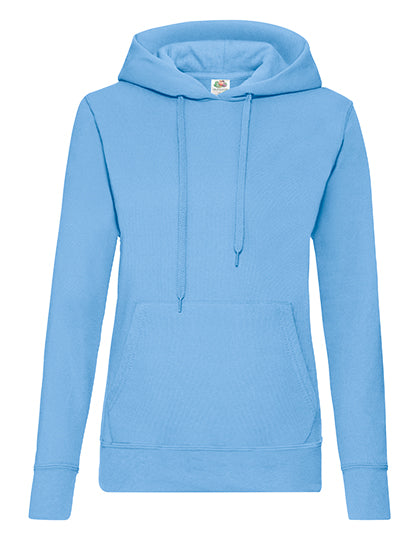 Fruit of the Loom - Lady-Fit Classic Hoodie - Sky Blue