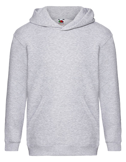 Fruit of the Loom - Premium Kinder Hoodie - Heather Grey