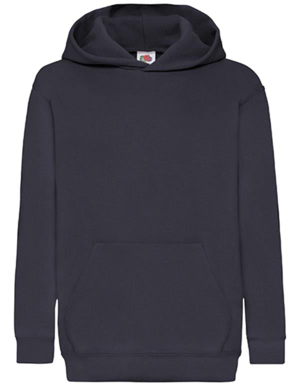 Fruit of the Loom - Classic Kinder Hoodie - Deep Navy