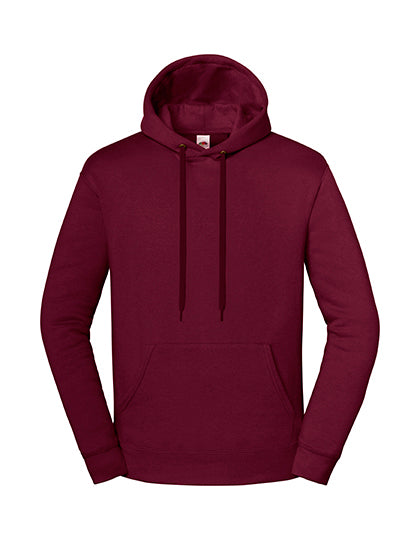 Fruit of the Loom - Iconic Premium Hooded Sweat - Burgundy