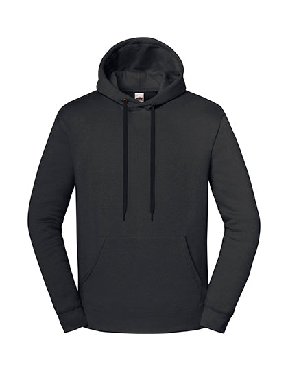 Fruit of the Loom - Iconic Premium Hooded Sweat - Light Graphite (Solid)