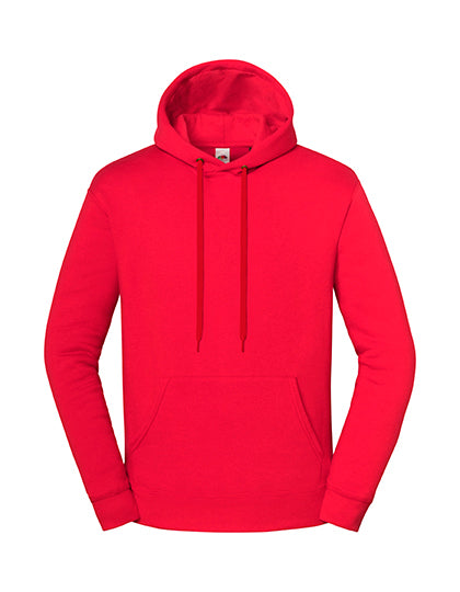 Fruit of the Loom - Iconic Premium Hooded Sweat - Red