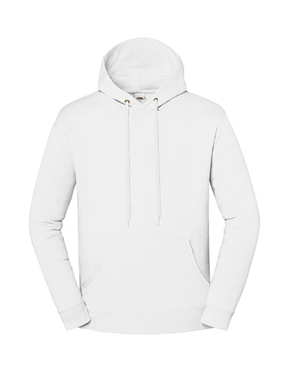 Fruit of the Loom - Iconic Premium Hooded Sweat - White