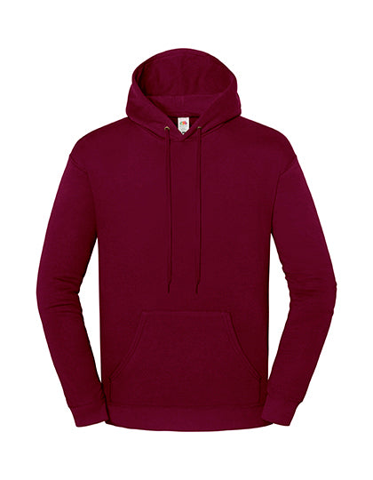 Fruit of the Loom - ICONIC 250 Hooded Sweat - Burgundy